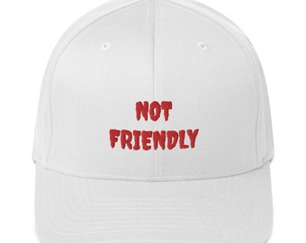 Twill "Not Friendly" Cap