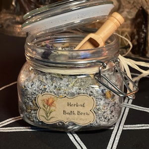 Individualized Herbal Bath Brew