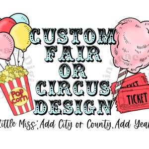 Jahrmarkt, Zirkus, digitaler Download, Sublimationsdatei, benutzerdefinierte Liste, PNG-Datei, trendy, retro, Kinokarten, Ballons, Zirkusfahrten