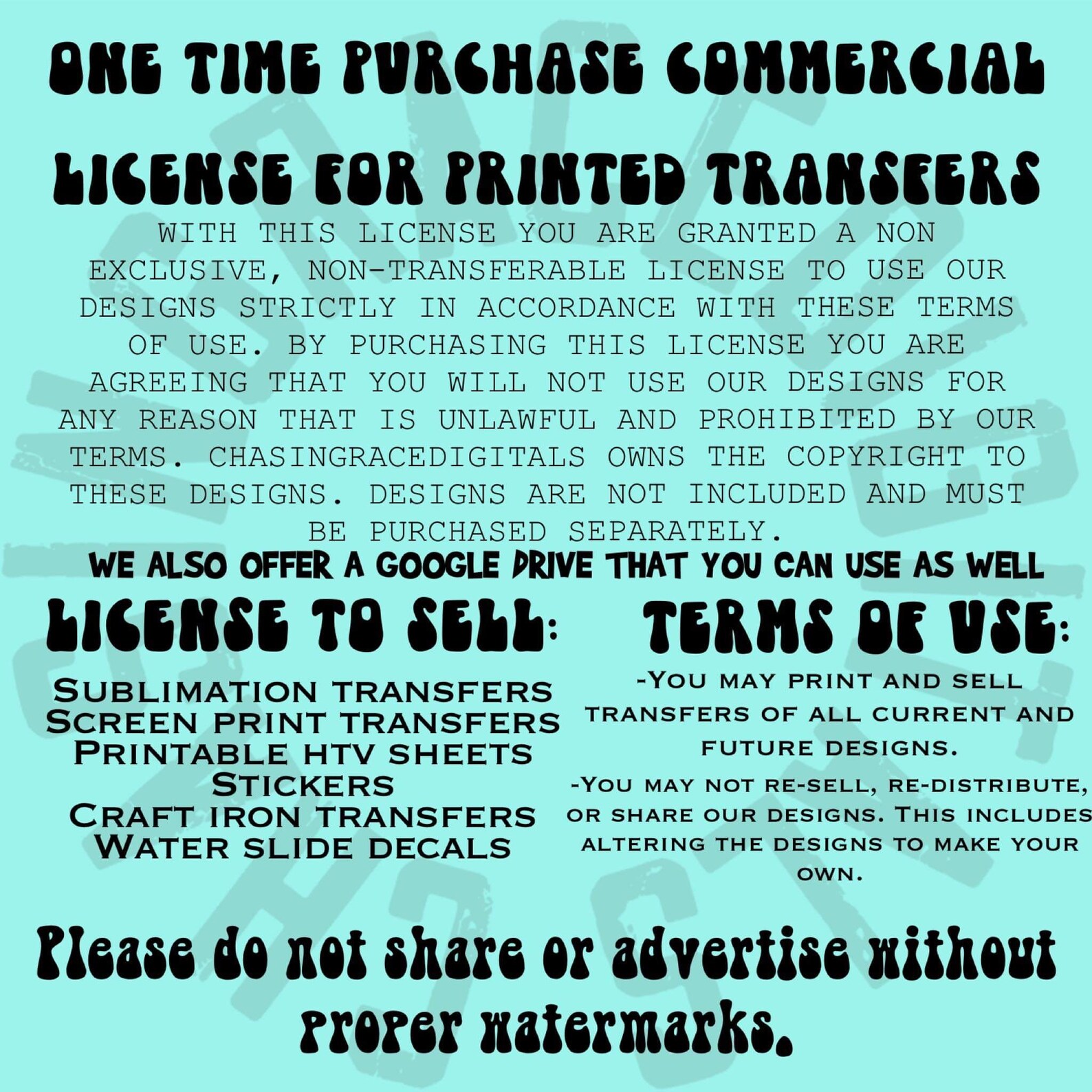 Screen Print Transfer License Sublimation Transfer License Etsy