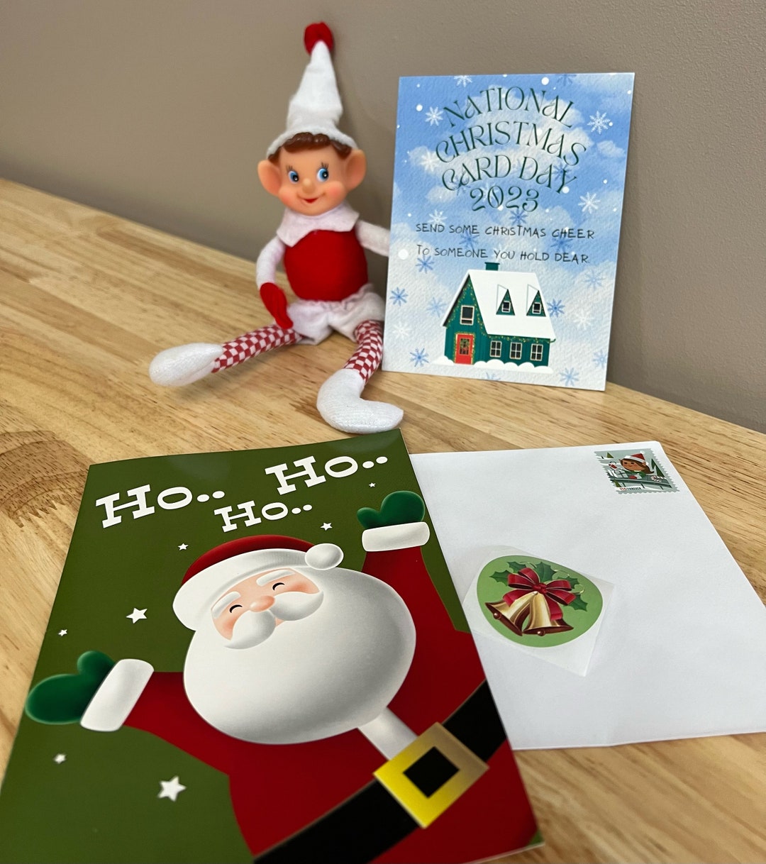 Elf Prop National Christmas Card Day Elf Kit Elf Ideas Elf Etsy