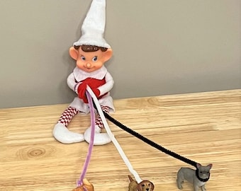 Elf Prop, Walk the Dogs, Elf Kit, Elf Ideas, Elf Scenes, Build Your Own Elf Kit, Elf Accessories