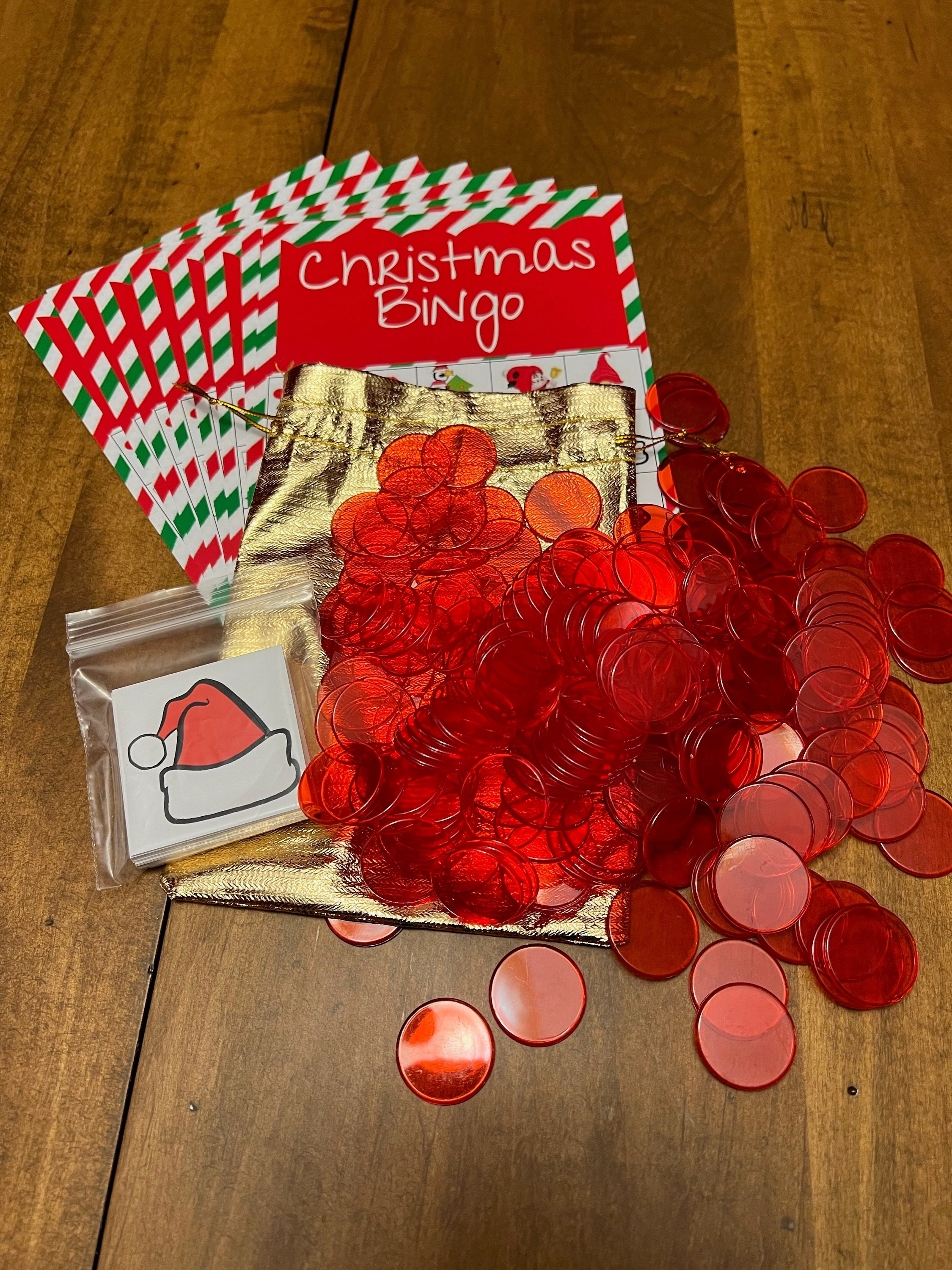 Christmas Bingo Game, Family Bingo Game, Christmas Magic Bingo Game, Christmas Games, Elf Props, Elf Ideas