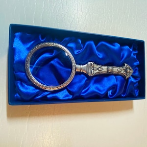 Ornate magnifying glass