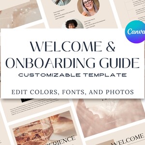 Client Welcome Guide for Virtual Assistants and other Service Providers | Onboarding Guide | Welcome Kit