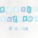 Digital Magazine Letters PNG Transparent, Alphabet Symbols Clip Art Sky ...