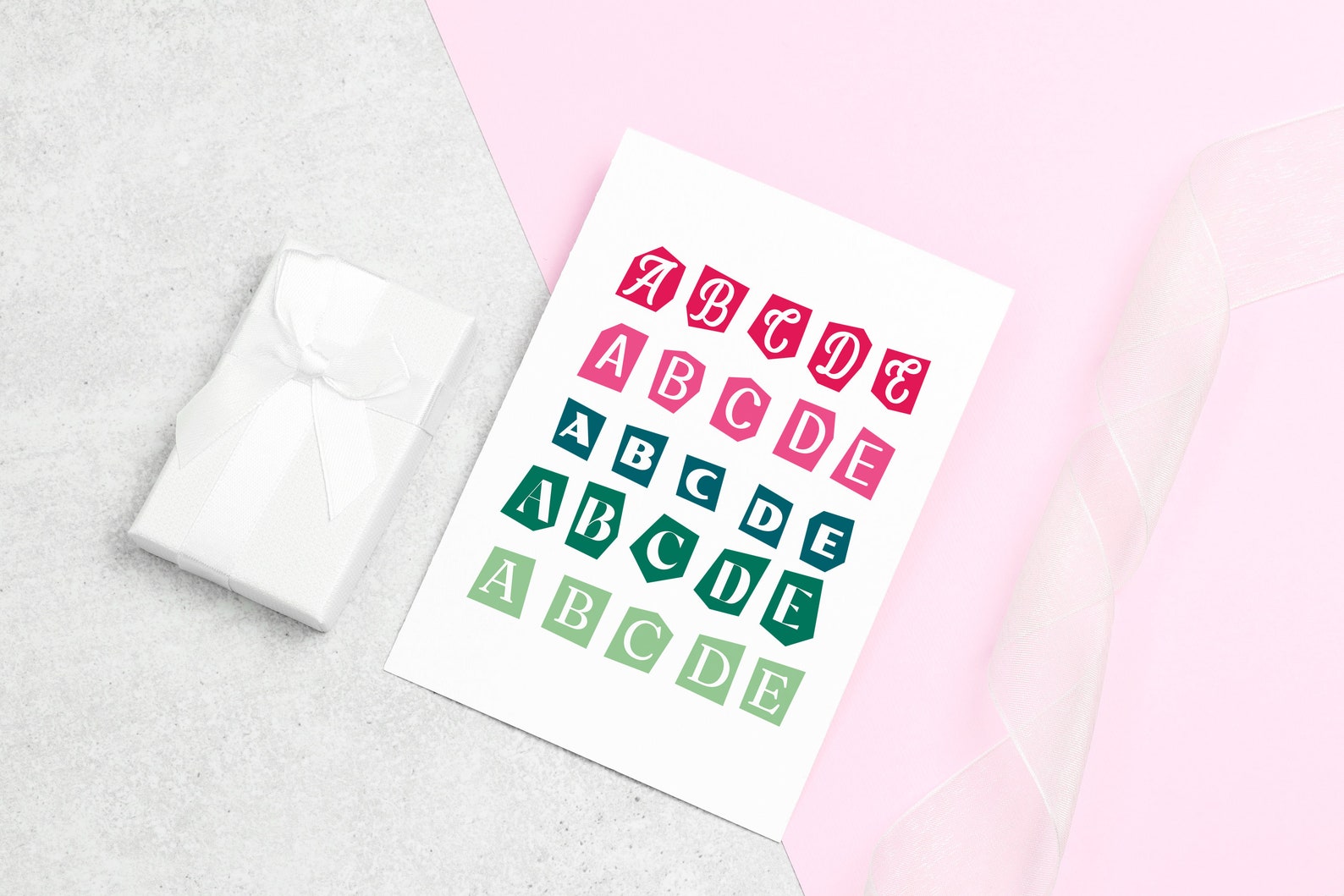 Printable Download PDF Magazine Letters Alphabet Numbers, Ransom Note ...