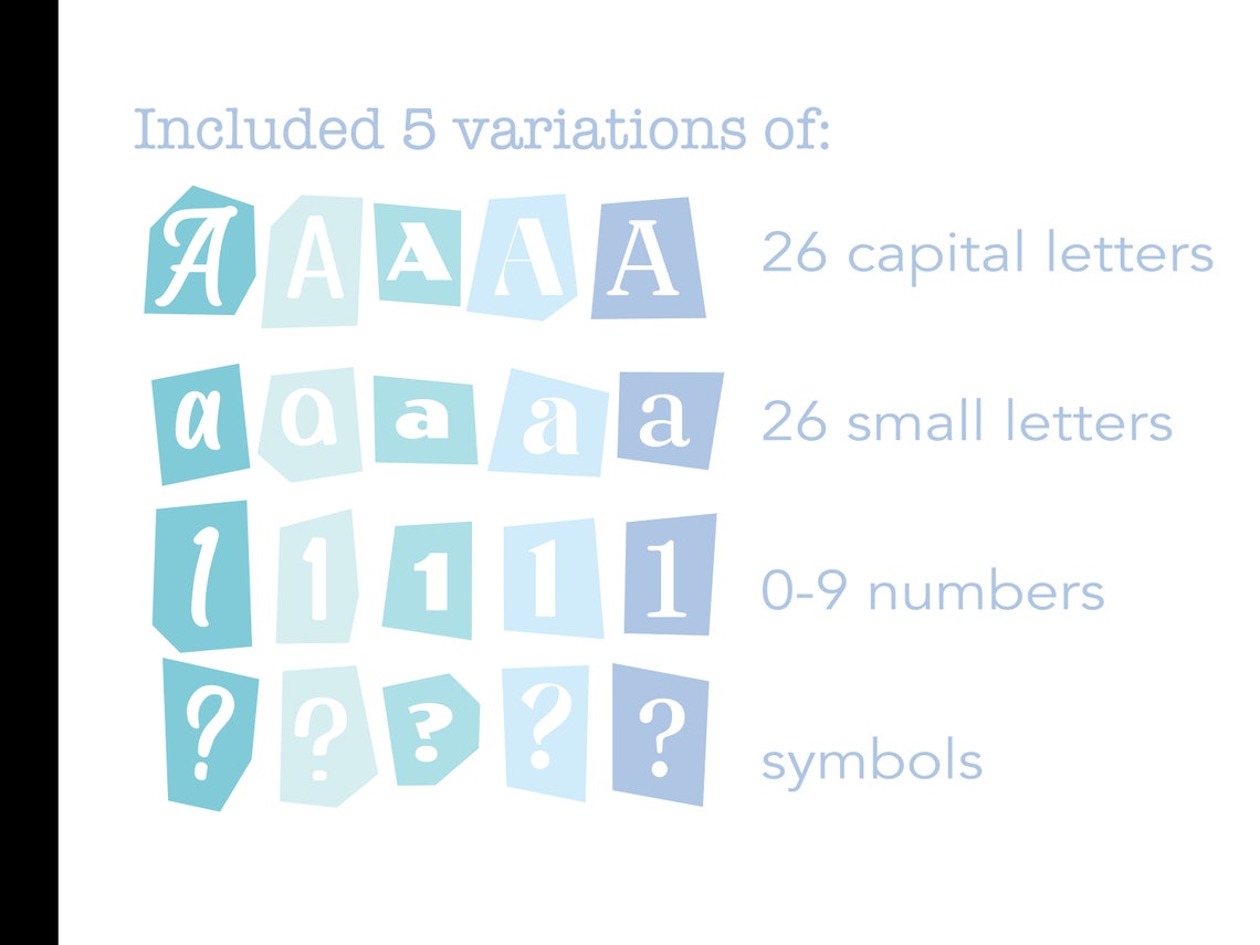 Digital Magazine Letters PNG Transparent, Alphabet Symbols Clip Art Sky ...