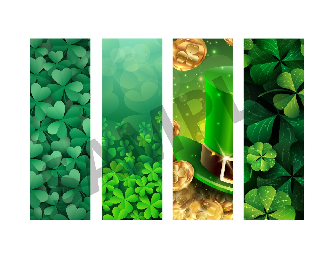St Patricks Day Bookmarks, Printable Bookmark, Saint Patricks Day ...