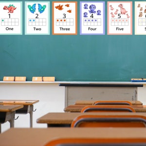 Math Poster, Classroom Decor, Counting Numbers, 0-10 Maths Worksheet ... image.