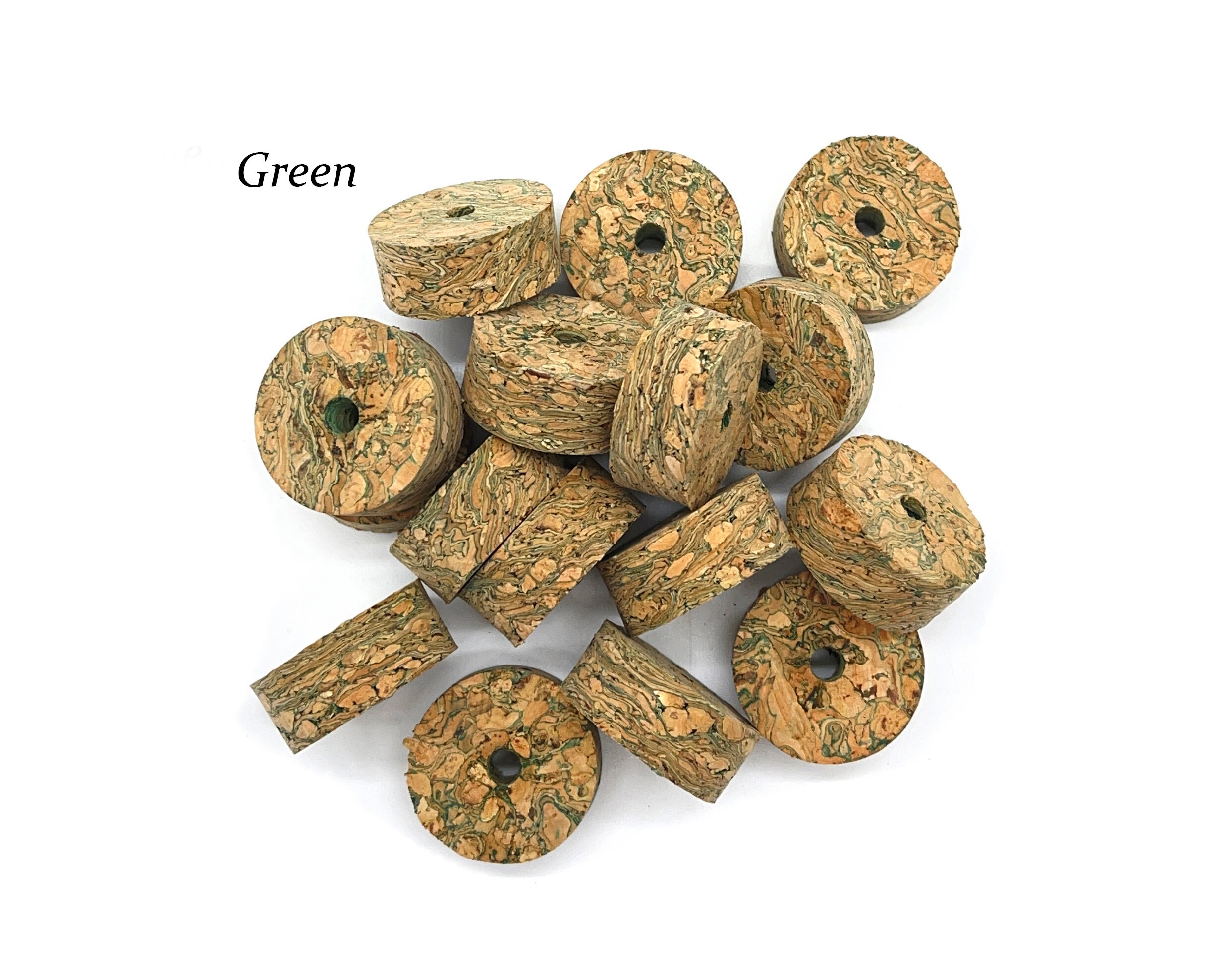 Cork Rings Pack of 25 1.5 X .5 With 1/4 Bore. Highest Quality Available ...