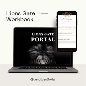 Lions Gate Portal Digitales Arbeitsbuch Rituelle Manifestation 8 August 2024 Journal Prompts Astrologie Leo