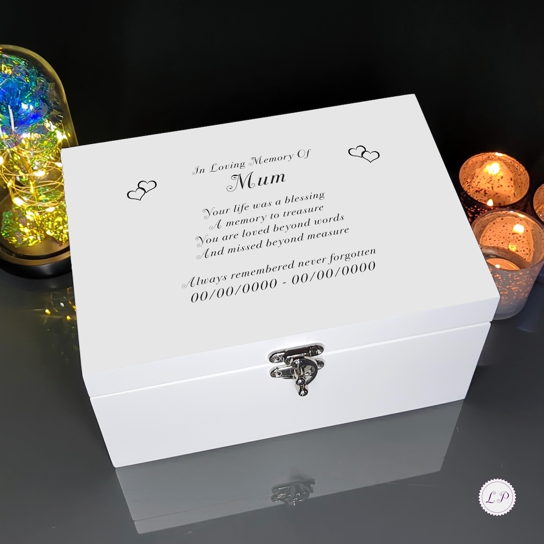 Human Casket Urn for Ashes Wooden Box Personalised Inscription Memorial ...
