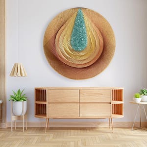 Handgjorda strängkonst / Filografisk konst / Natursten / Modern strängkonst / Väggdekor
