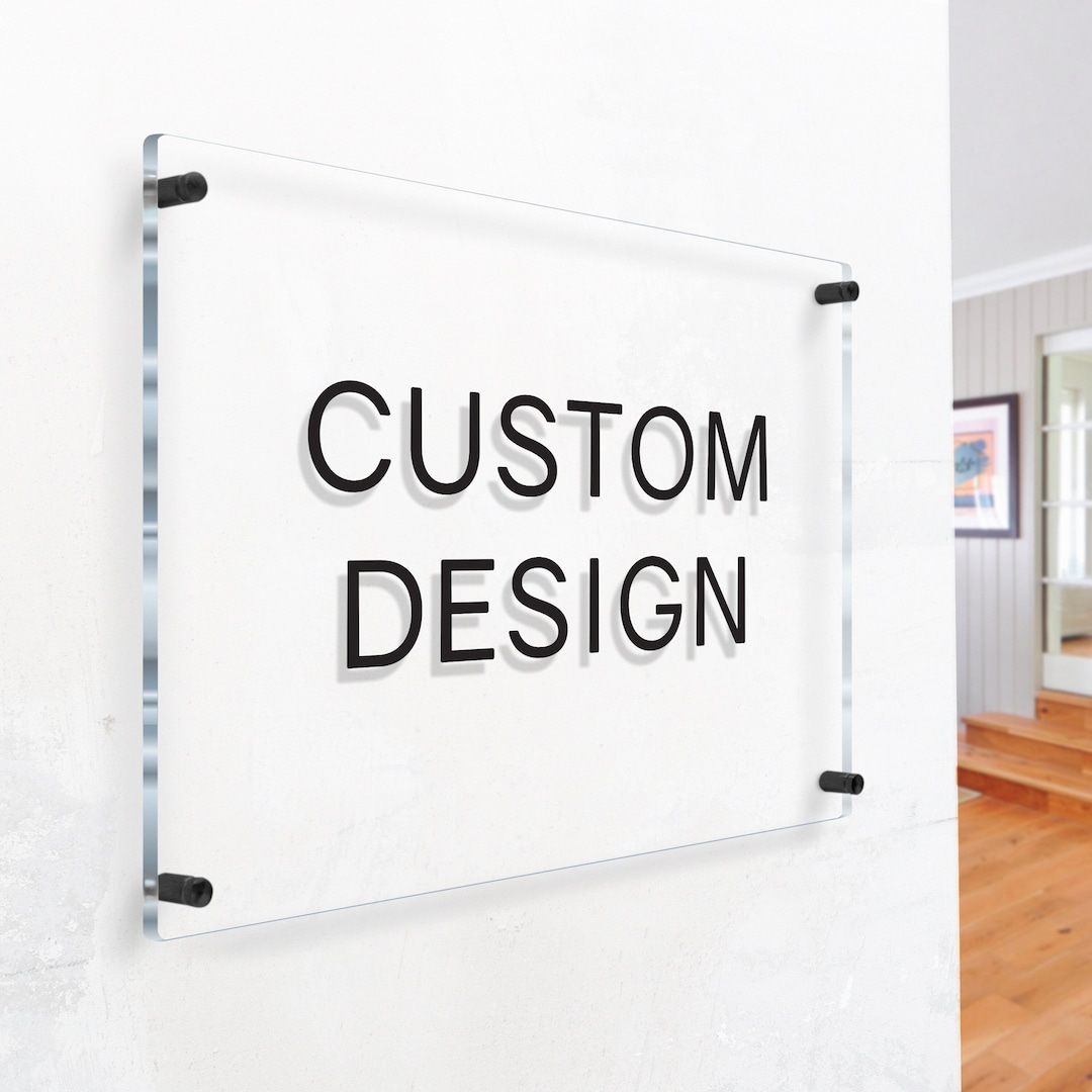 Acrylic Board Customizable Acrylic Board for Wall Personalized Wall Acrylic Home & Office Decor