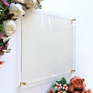 Blank Acrylic Board | Dry Erase Board | Wall Decor | Acrylic Sign