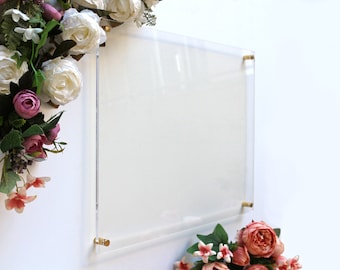 Blank Acrylic Board | Dry Erase Board | Wall Decor | Acrylic Sign