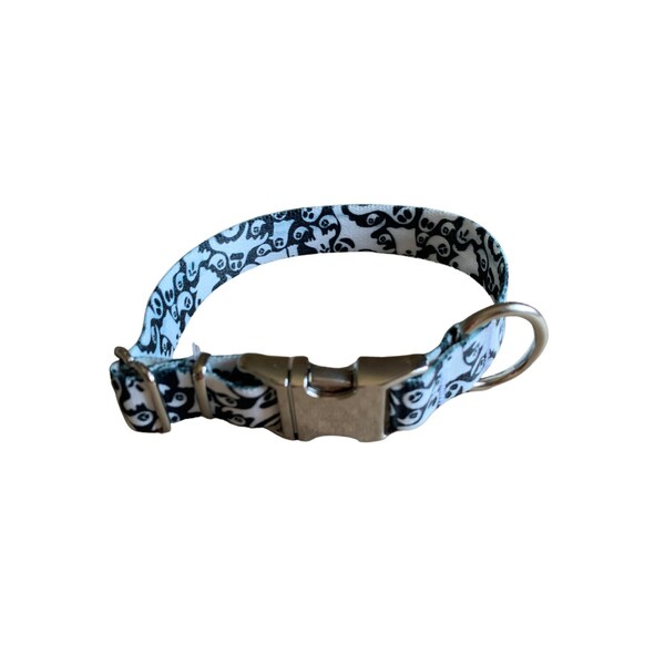 Ghost Print Dog Collar