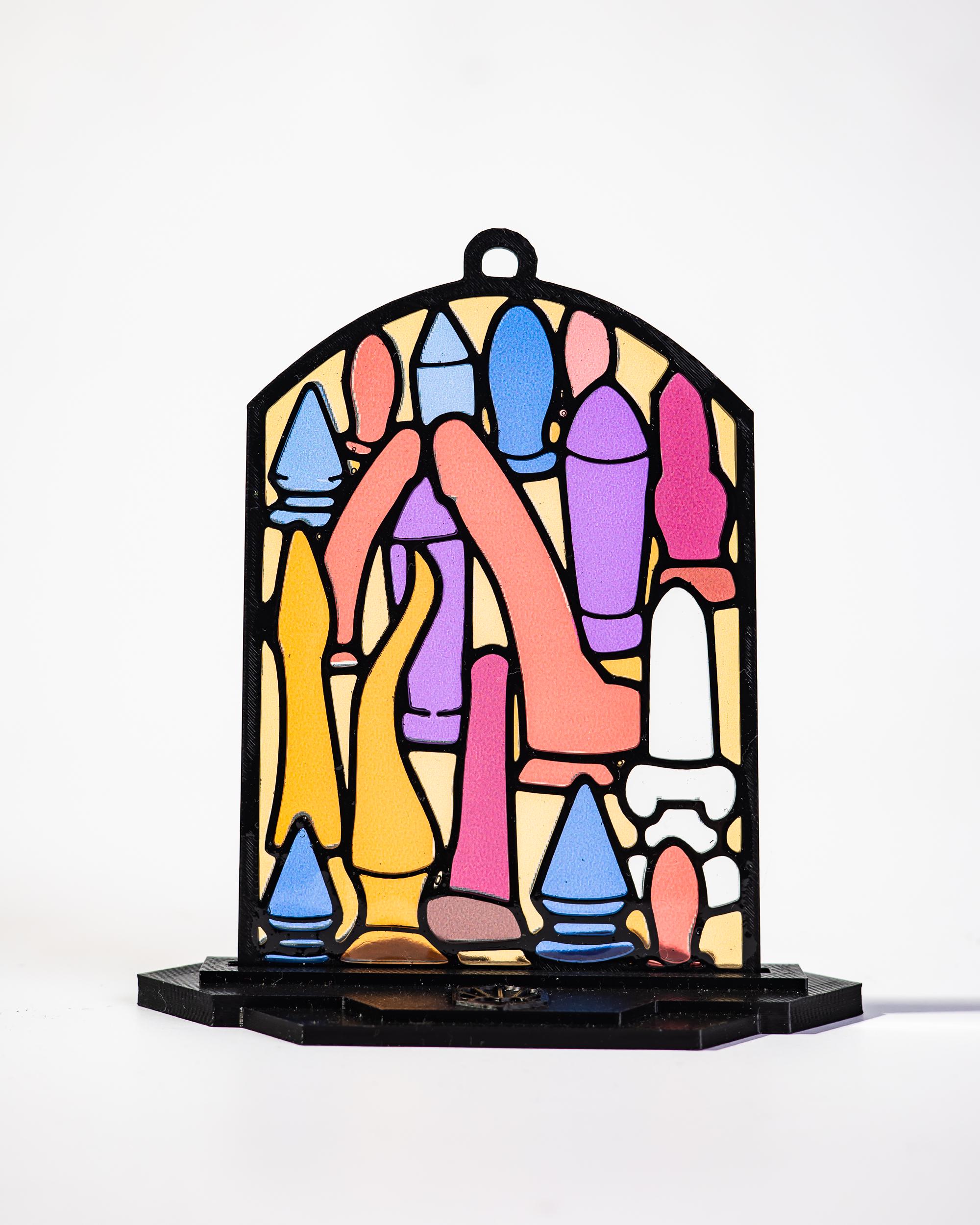 Poppers Stained Glass - Etsy