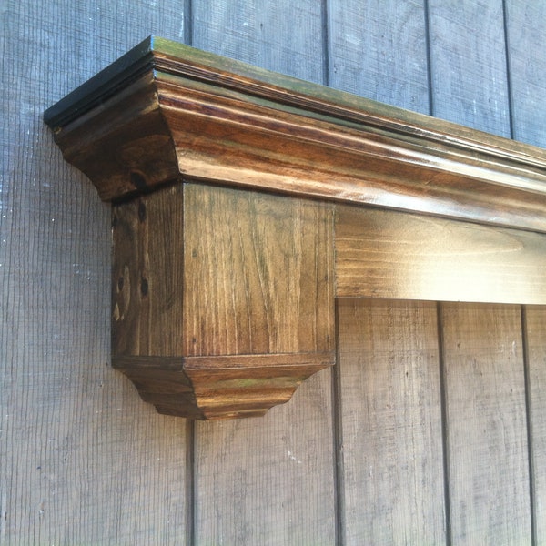 Floating Mantel Etsy