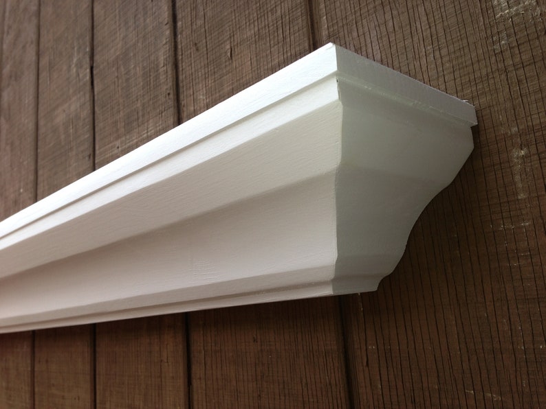 Crown Molding Fireplace Mantel Wall Shelf Etsy