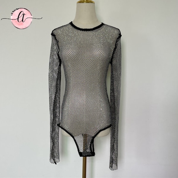See Through Bodysuit Etsy