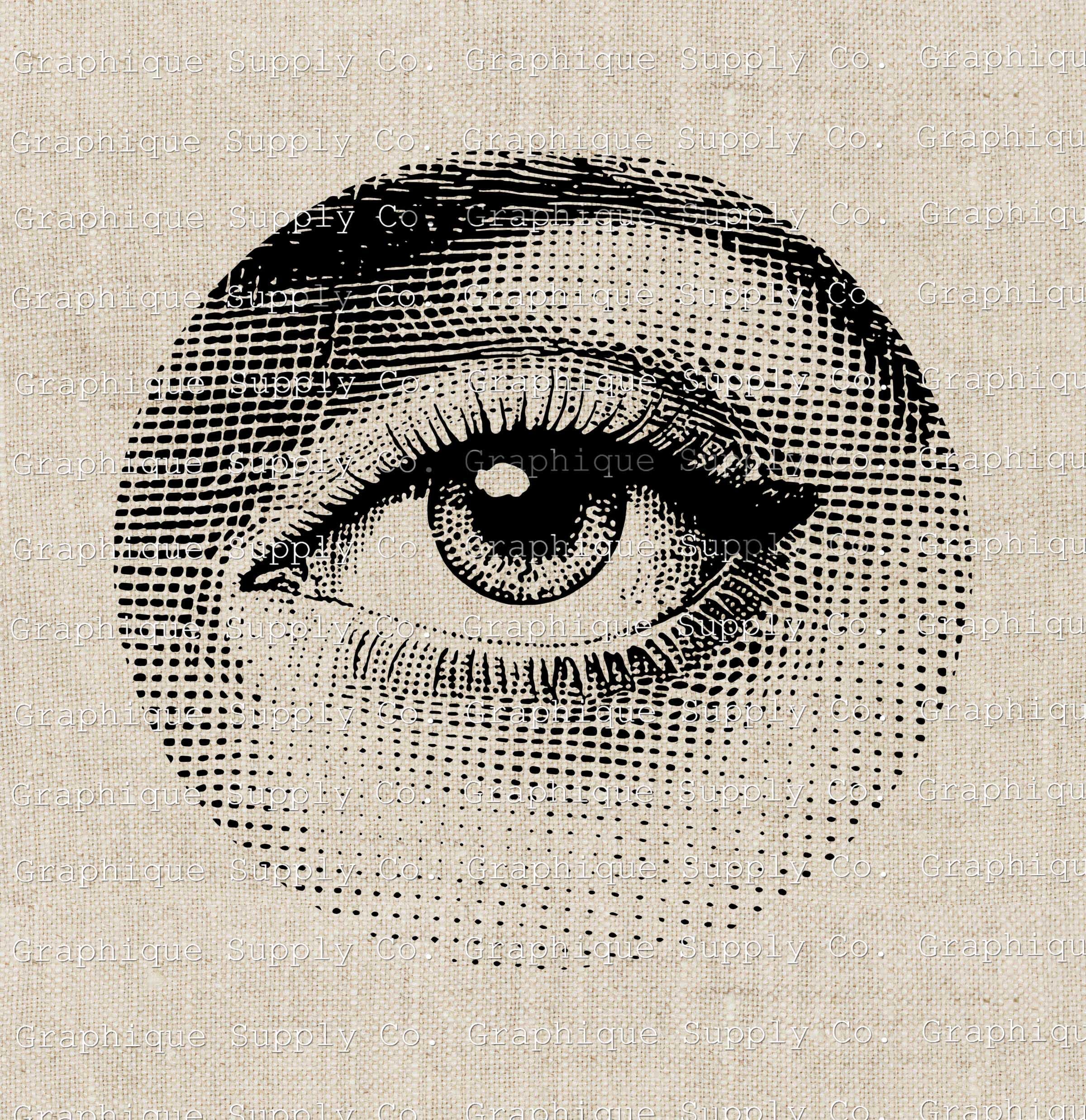 Black White Eye Art - Etsy