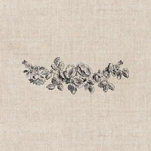 Bloemenbotanische clipart, elegante lijst, digitale download, transparante overlay, JPEG/PNG-indeling