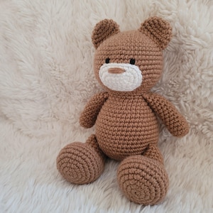 Kleiner Teddybär Stofftier für Neugeborene, Baby Andenken, Baby-Dusche-Geschenk, Mini Bär, Geburtstagsgeschenk, Bär Thema Party Dekor, Herzstück