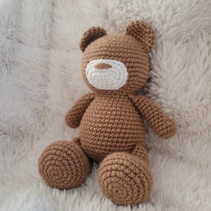 Kleiner Teddybär Stofftier für Neugeborene, Baby Andenken, Baby-Dusche-Geschenk, Mini Bär, Geburtstagsgeschenk, Bär Thema Party Dekor, Herzstück