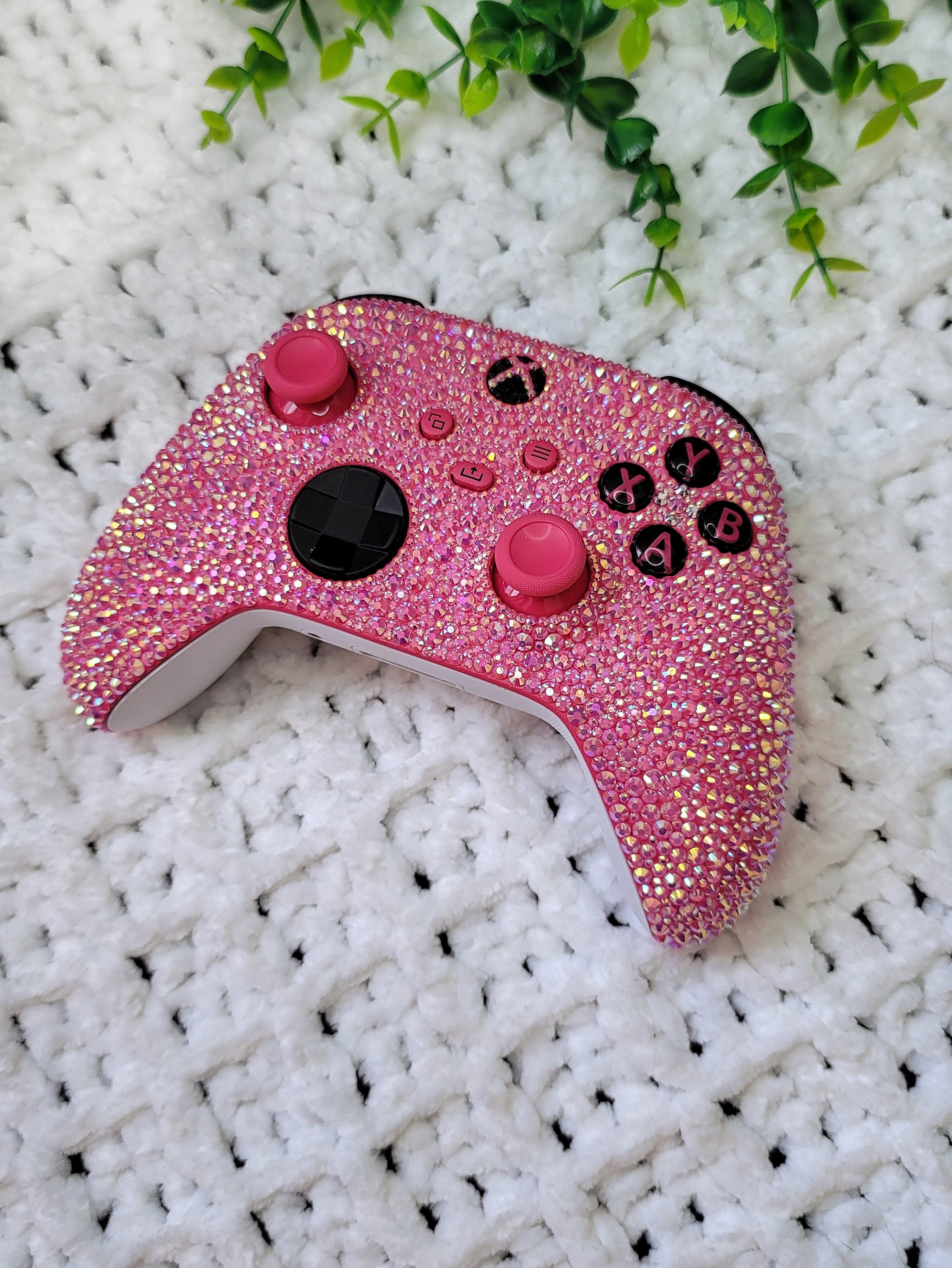 Custom Handmade Bling,glam Rhinestone Gems, Crystal Sparkly, Bedazzled  Girly Gamer Girl, Xbox/ps4,video Game Electronic Wireless Controllers 