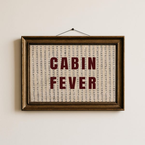 Cabin Fever - Etsy