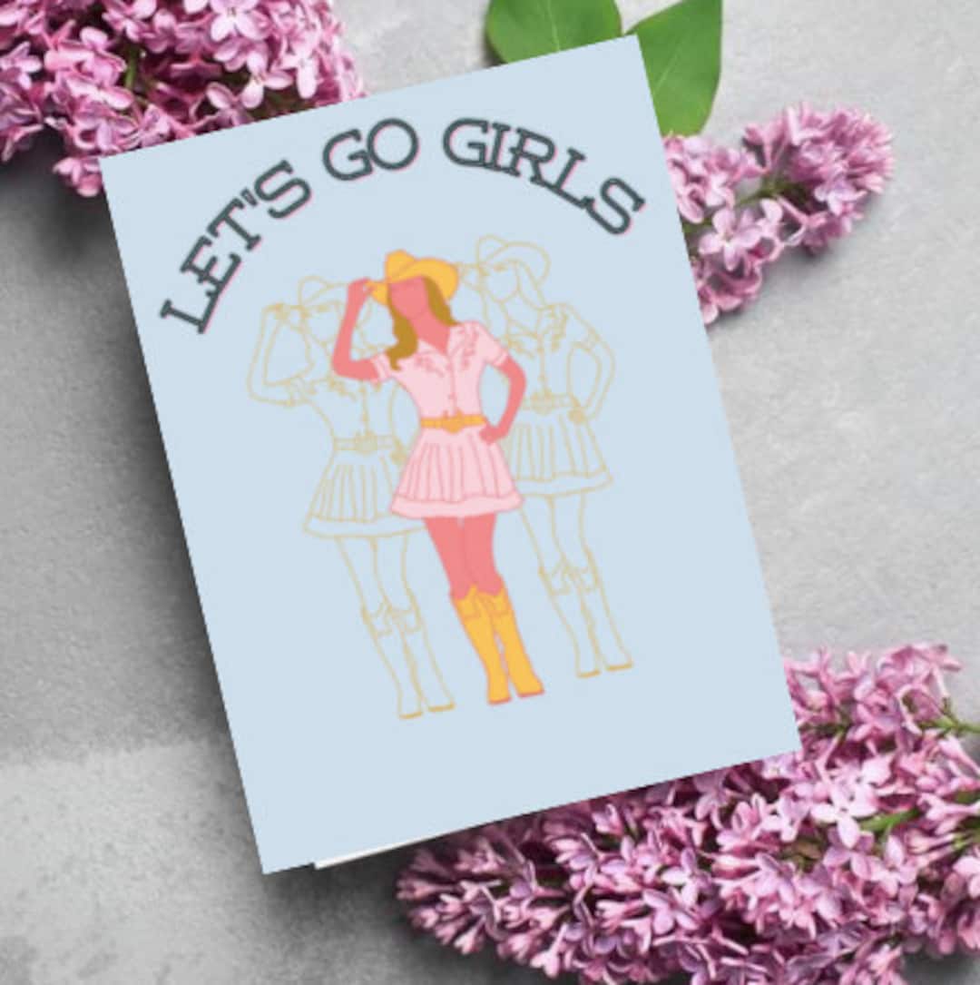 Let's Go Girls Shania Twain Dolly Parton Quote Wall Decor Art Print ...