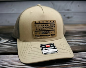 MAGA Cross Trucker Hat - Trump 2024 - Richardson 112