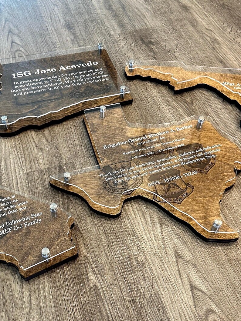 Custom Corporate Recognition Plaques | Business Awards | Personalized Employee Appreciation Gifts image 17