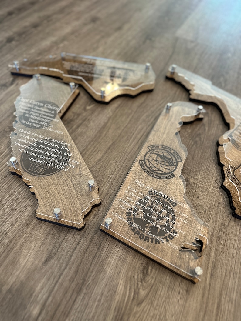 Custom Corporate Recognition Plaques | Business Awards | Personalized Employee Appreciation Gifts image 9