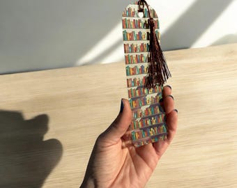 Segnalibro personalizzato, segnalibro da scaffale