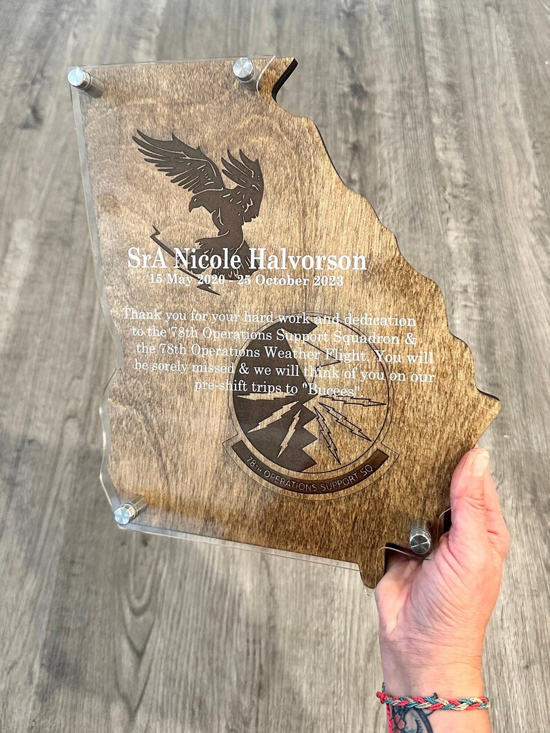 Custom Corporate Recognition Plaques | Business Awards | Personalized Employee Appreciation Gifts image 10