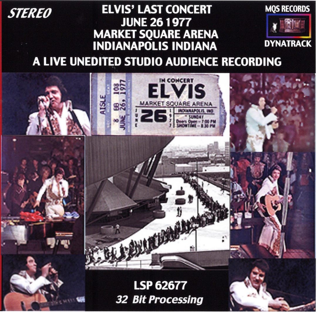エルヴィス・プレスリーの最後のコンサート ～ 1977年6月26日 - Etsy 日本