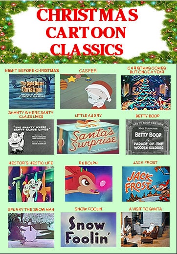CHRISTMAS CARTOON CLASSICS - Etsy