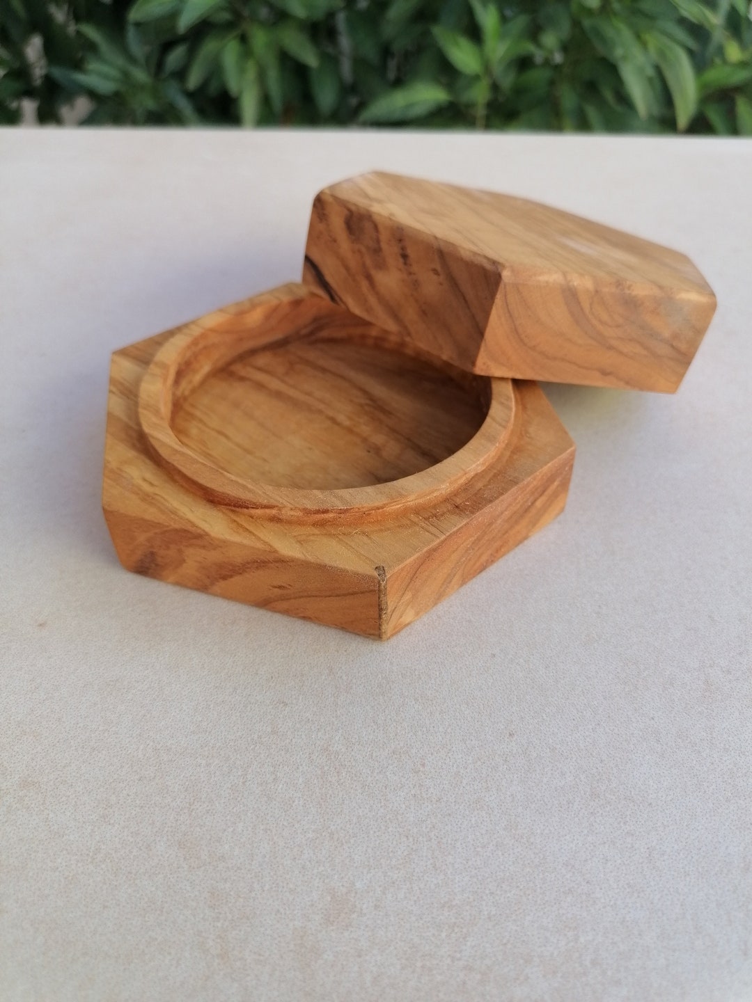 Olive Wood Jewelry Box, Handmade Jewelry Box, Wedding Gift