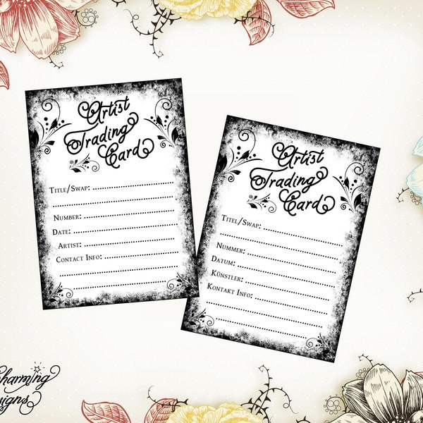 Artist Trading Card Etsy