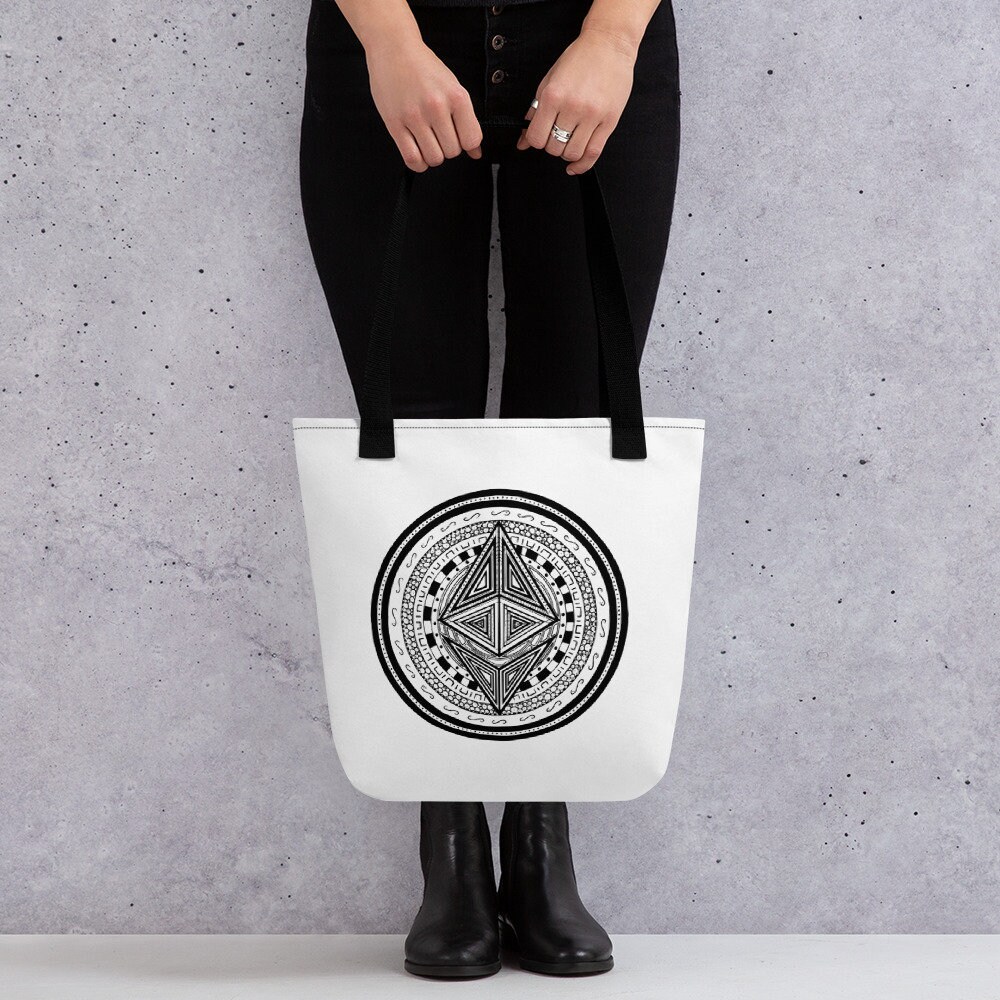 XRP CryptoCurrency Ethereum Crypto Vrouwen Vrouw Tote tas portemonnee -  Etsy Nederland