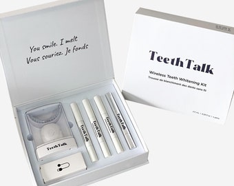 Kit sbiancante denti wireless, Kit sbiancante da portare a casa, Risultato immediato, Cruelty-Free, Senza glutine