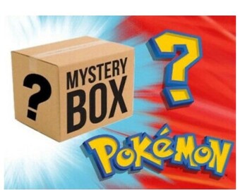 Pokemon Mystery Box Etsy