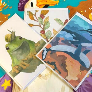 Toutes les occasions cartes de vœux | Cartes d'art | Cartes vierges | carte de remerciement | Carte de correspondance | Carte d'anniversaire | animal mignon | Pâques et fête des pères