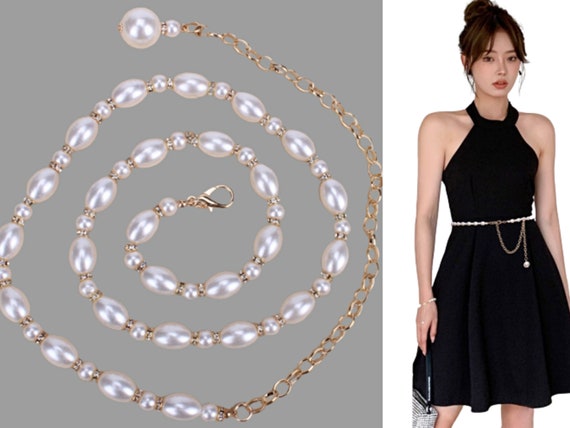 Korean Pearl Dress Beads Crystal Chain 9 Fashionable Styles For Womens Waist  From Freedom_house, $46.64 | DHgate.Com