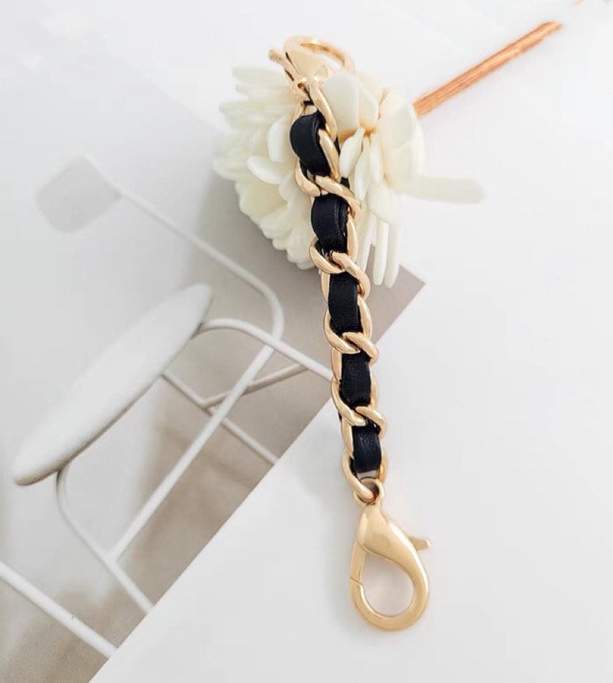 Purse Strap Adjuster, Bag Strap Length Shortening, Extra Short Interwoven Wallet Chain Mini bag Cell,DIY Bag Accessories, Gift for Her