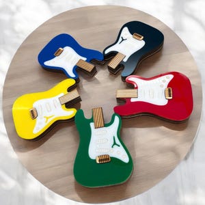 Personalized Guitar Pick Holder Guitar Pick Case Box for Guitar Picks Pick Case Pick Guitar Accessory