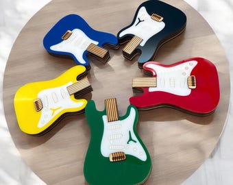 Estuche para púas de guitarra personalizado, estuche para púas de guitarra, estuche para púas, accesorio para púas de guitarra